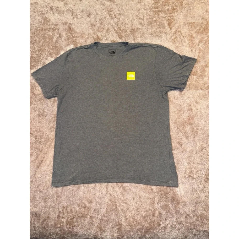 The North Face Mens Classic Gray Short Sleeve T Shirt L Never Stop Exploring